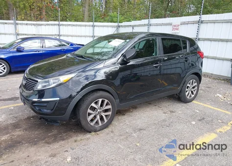 2014 Kia Sportage Lx z USA, uszkodzony, nr VIN KNDPBCAC3E7551623